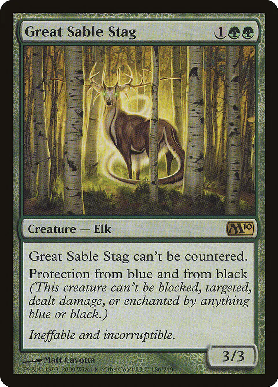 Great Sable Stag 1