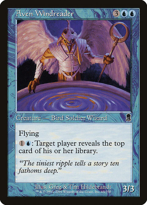 Aven Windreader (Retro Frame)