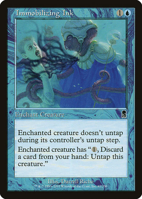 Immobilizing Ink (Retro Frame)