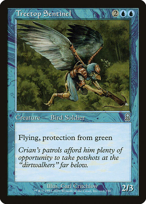 Treetop Sentinel (Retro Frame)