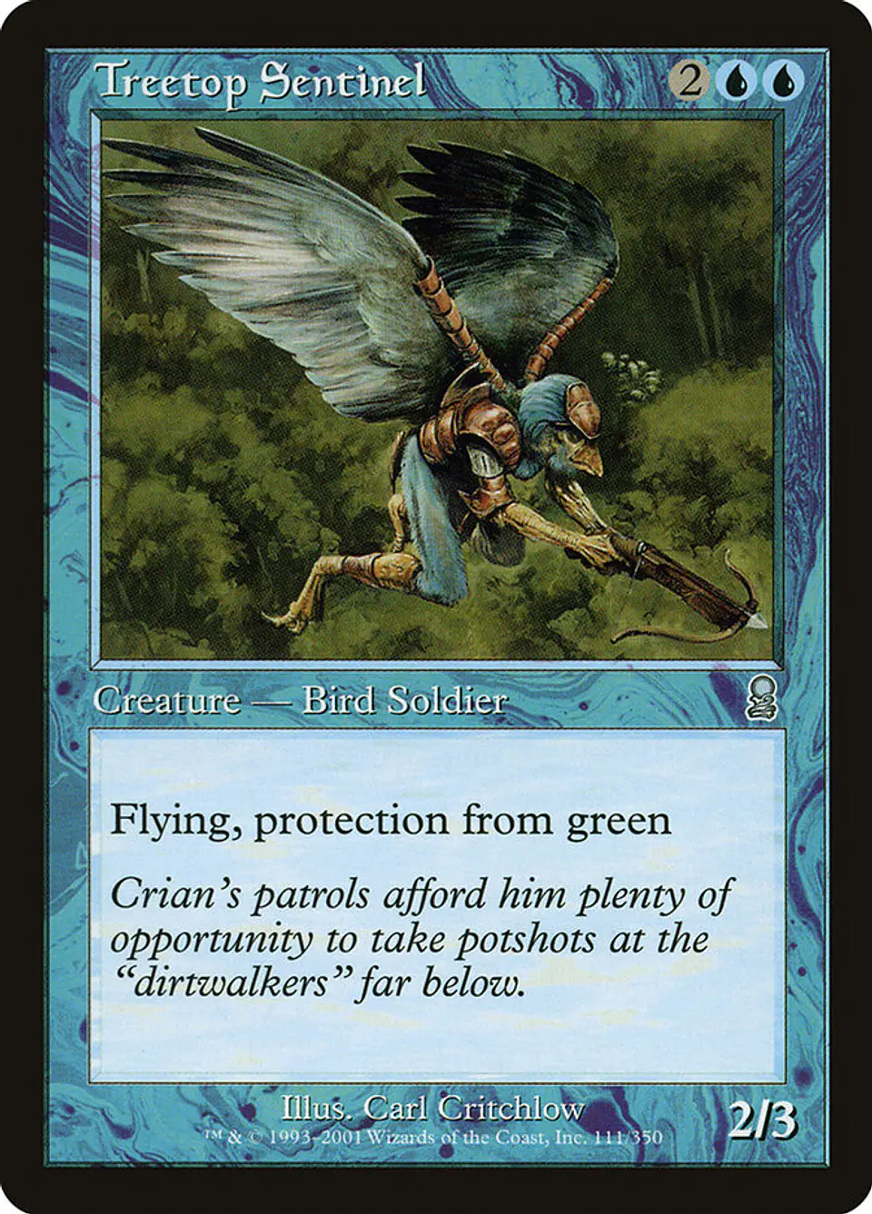 Treetop Sentinel (Retro Frame) 1