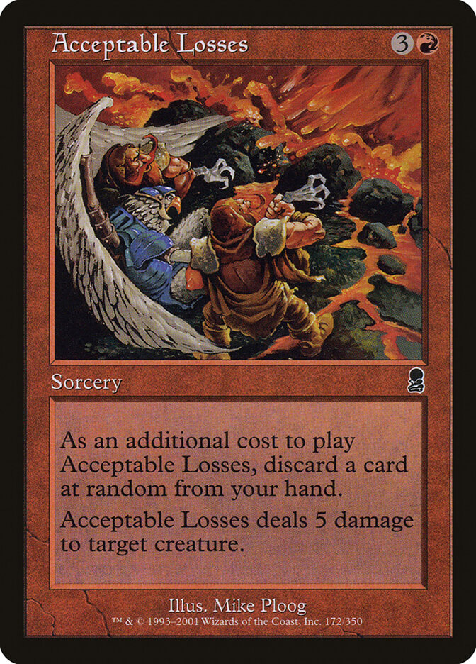 Acceptable Losses (Retro Frame)