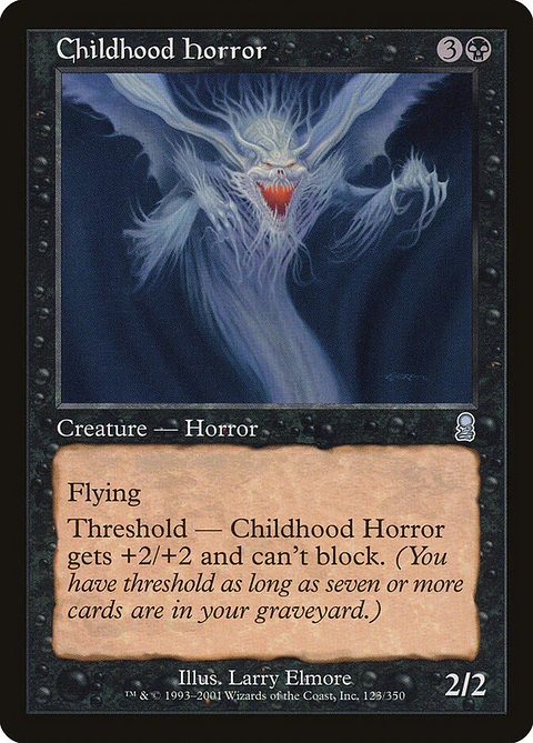Childhood Horror (Retro Frame)