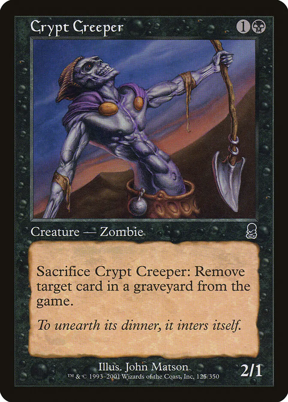 Crypt Creeper (Retro Frame) 1