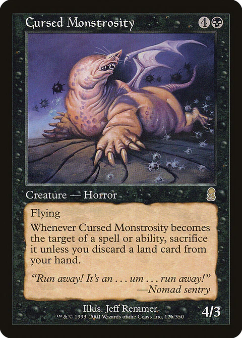 Cursed Monstrosity (Retro Frame)
