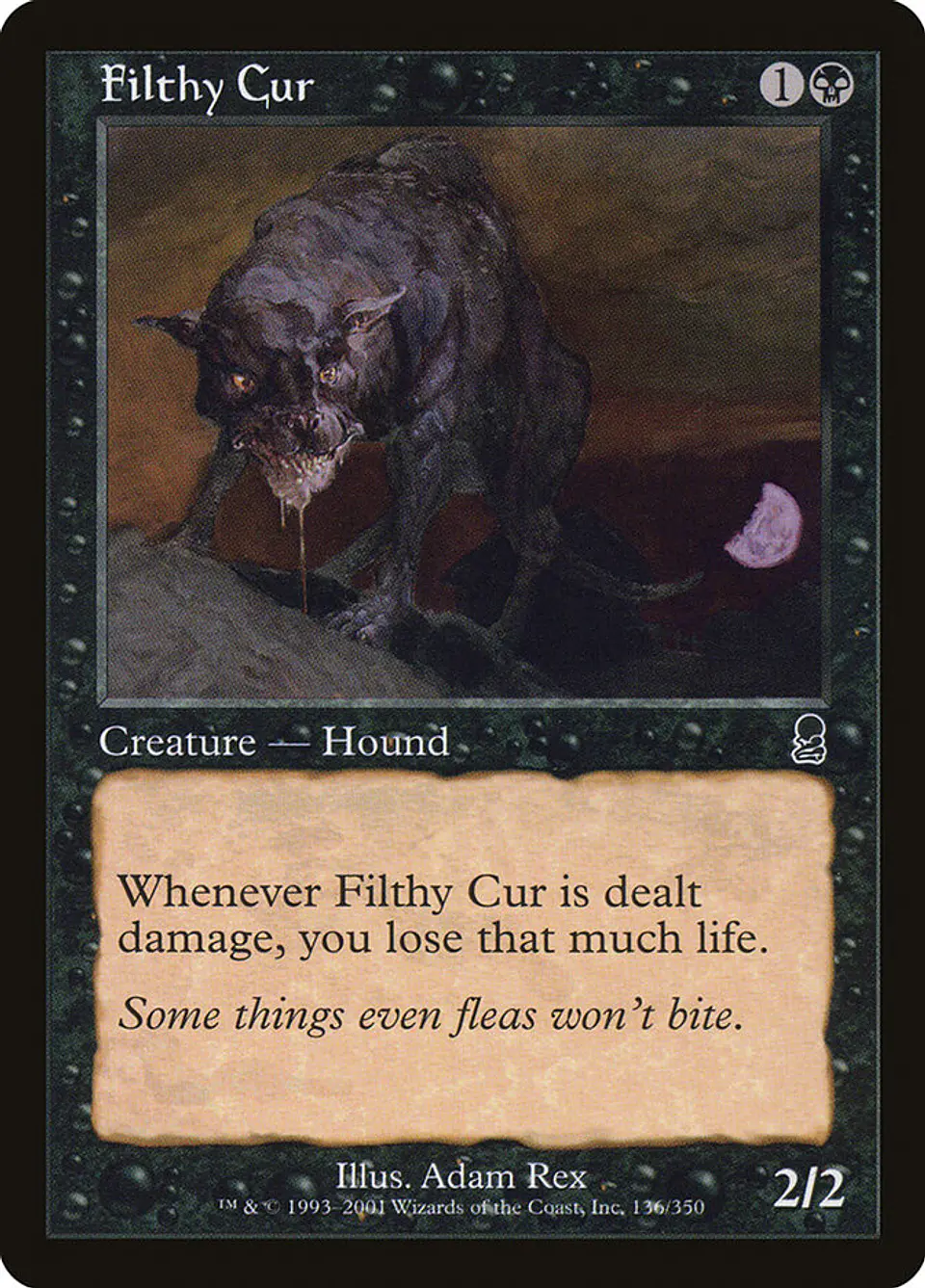 Filthy Cur (Retro Frame) 1