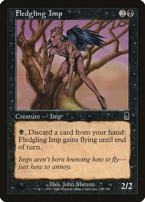 Fledgling Imp (Retro Frame)