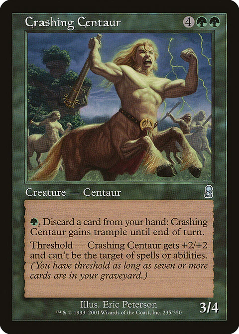 Crashing Centaur (Retro Frame)