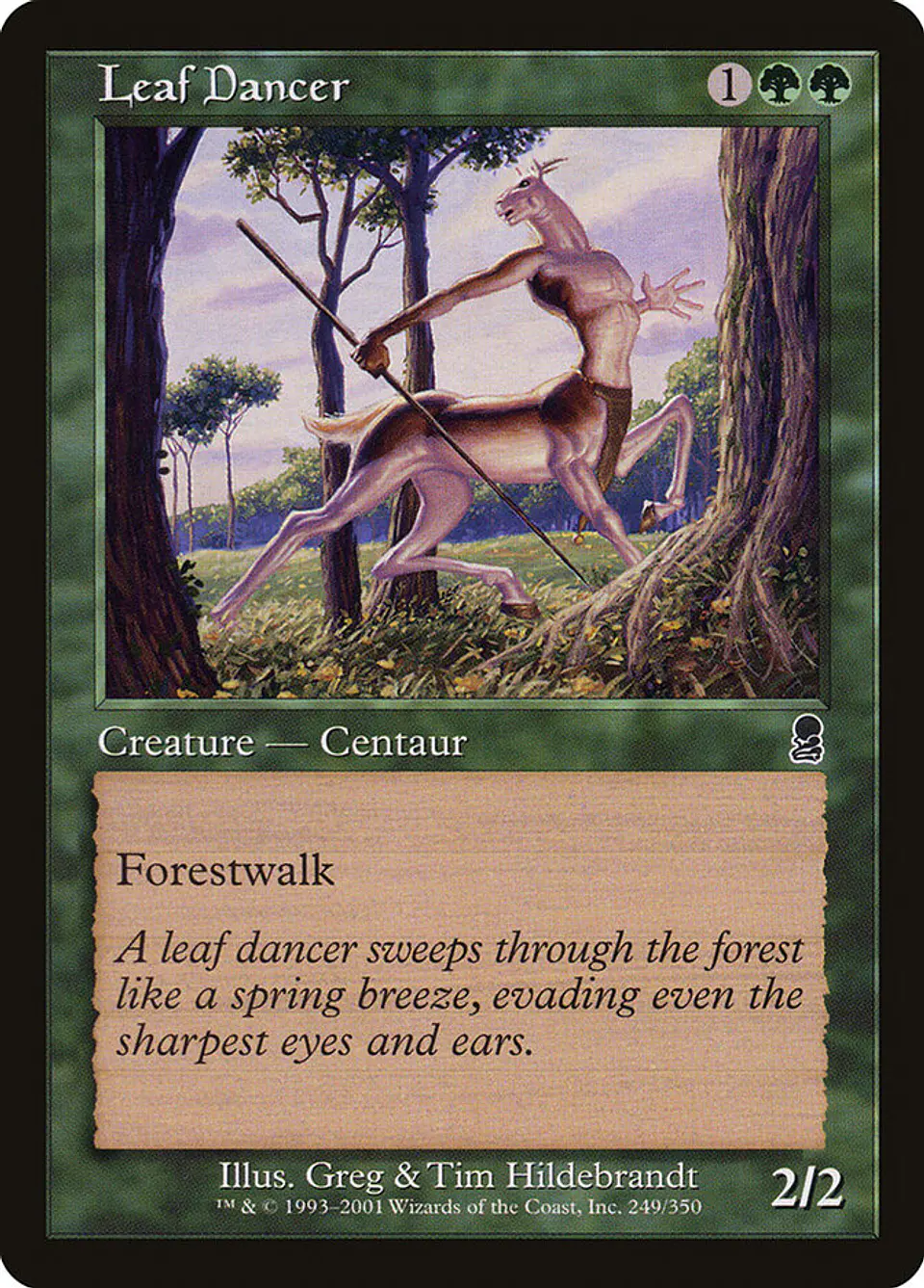 Leaf Dancer (Retro Frame) 1