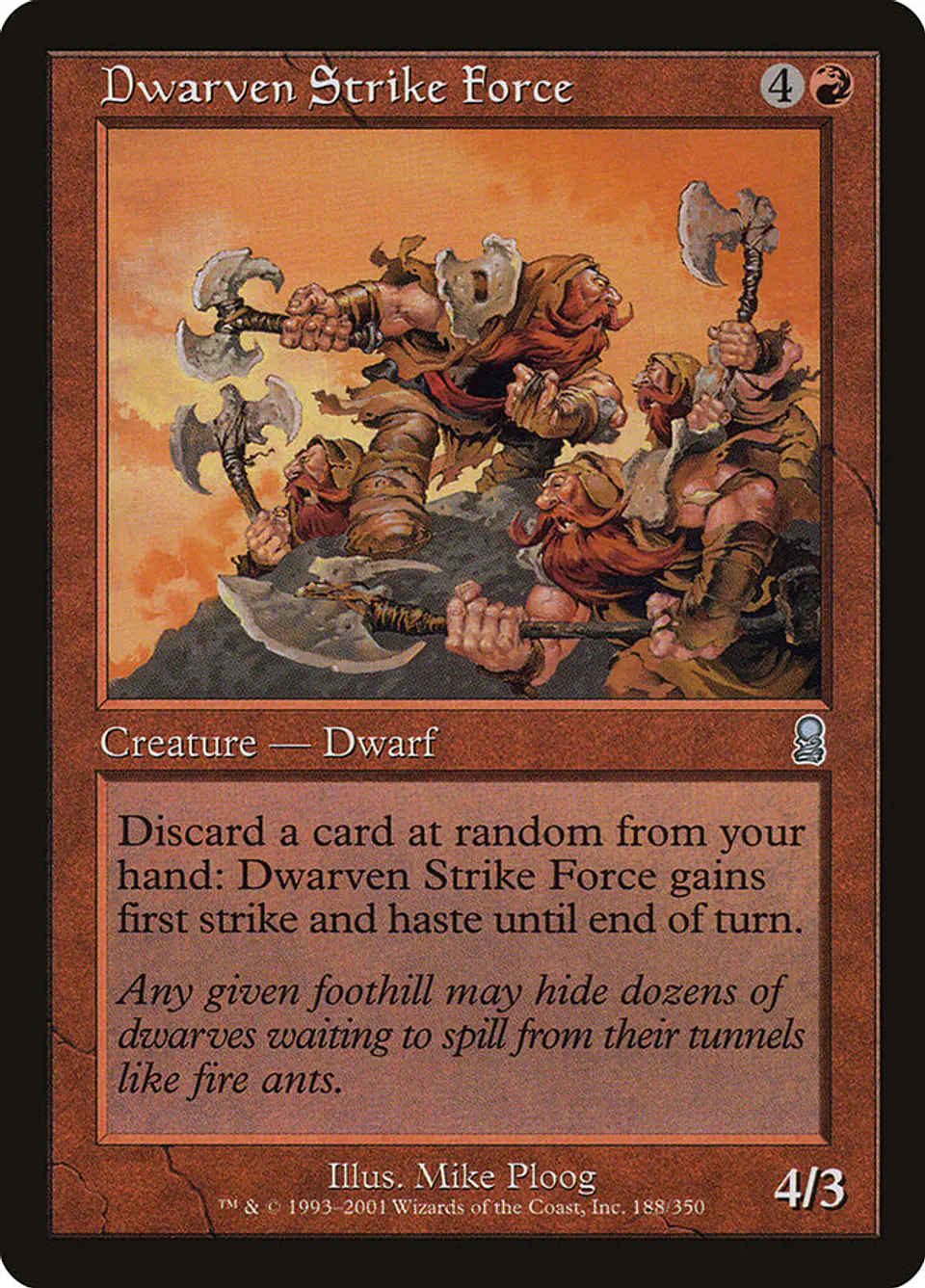 Dwarven Strike Force (Retro Frame) 1