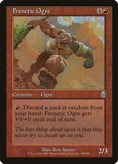 Frenetic Ogre (Retro Frame)