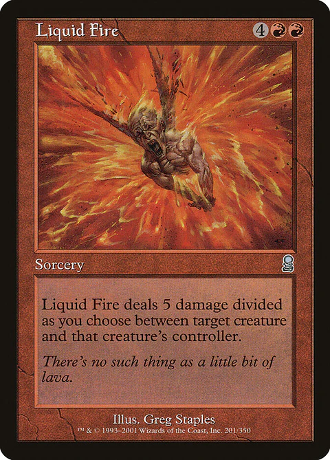 Liquid Fire (Retro Frame)