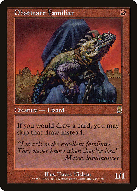 Obstinate Familiar (Retro Frame)