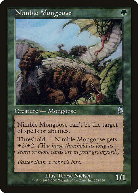Nimble Mongoose (Retro Frame)