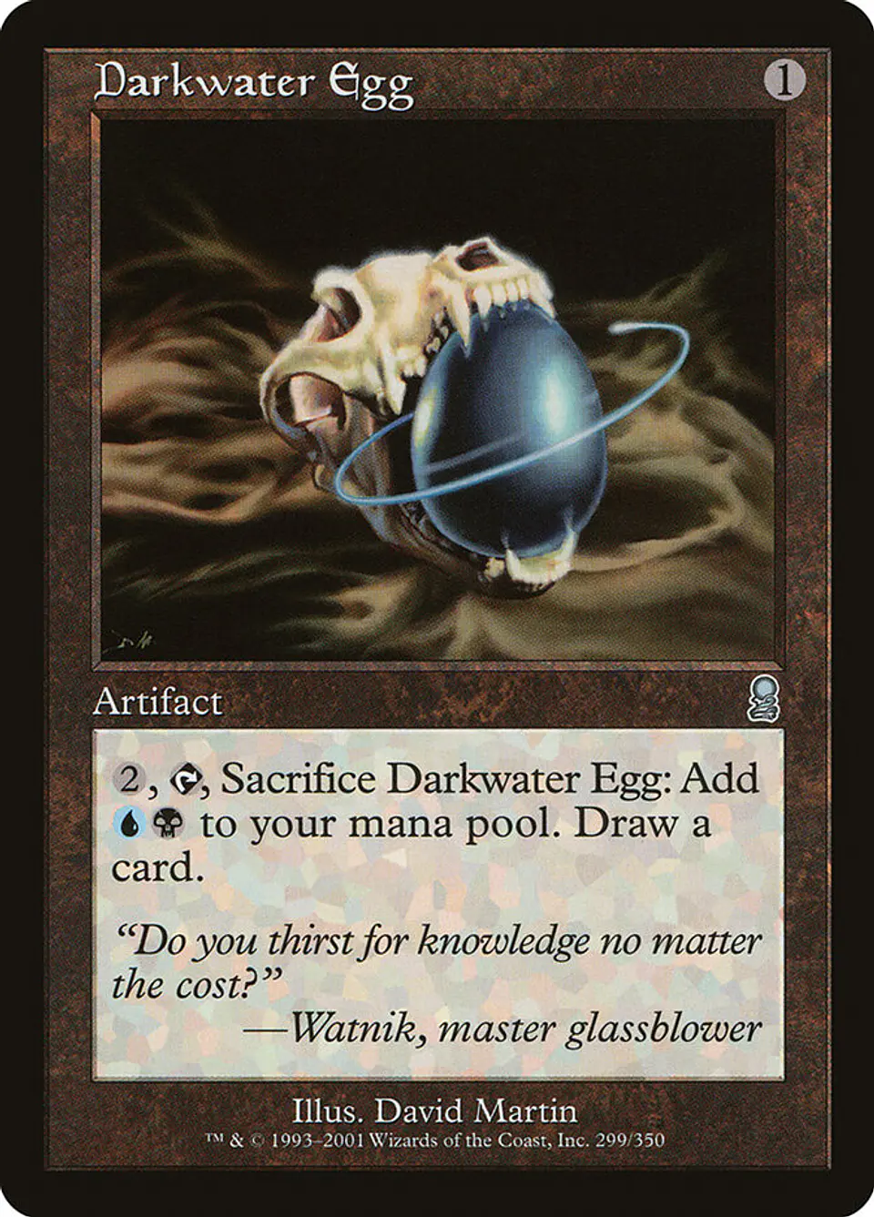 Darkwater Egg (Retro Frame) 1