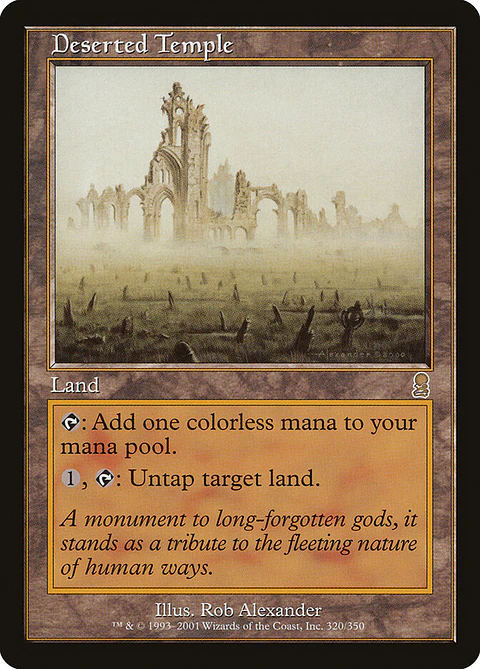 Deserted Temple (Retro Frame)