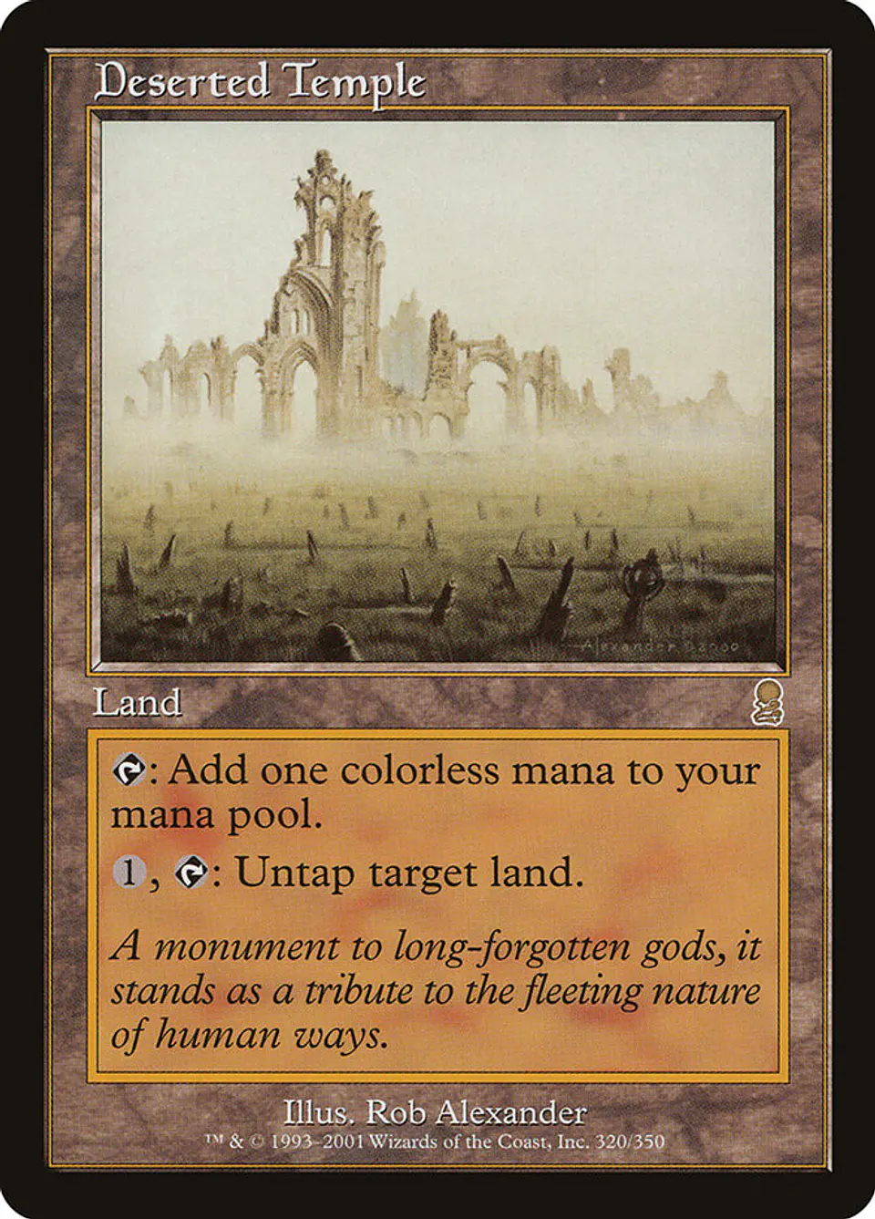 Deserted Temple (Retro Frame) 1