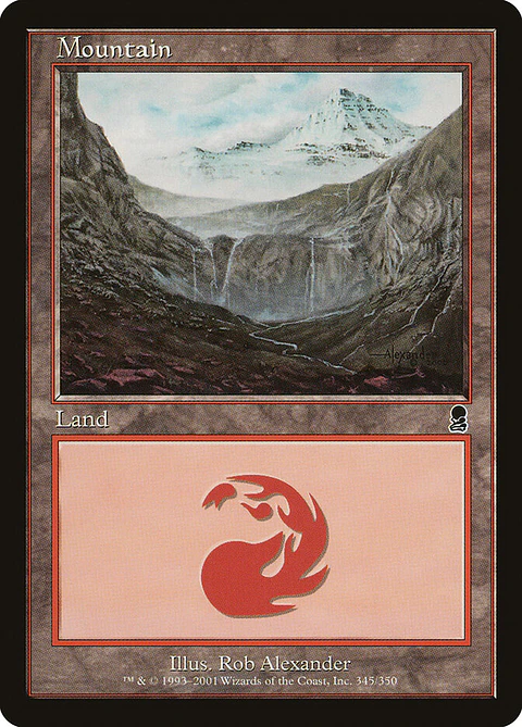Mountain (Retro Frame)