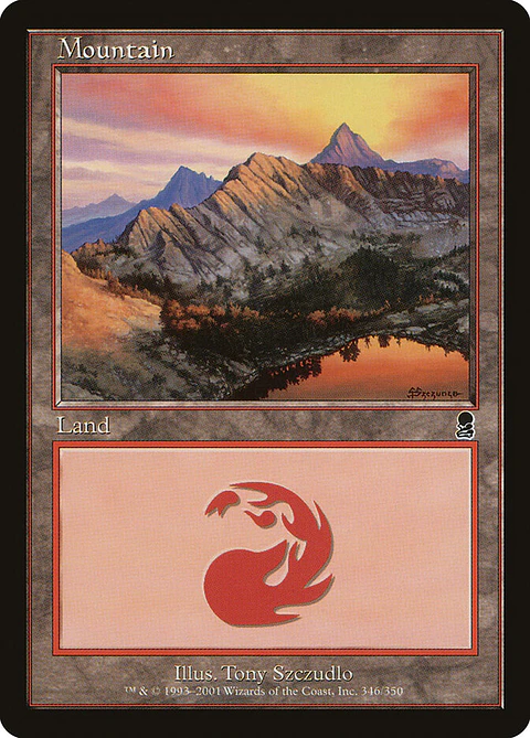 Mountain (Retro Frame)