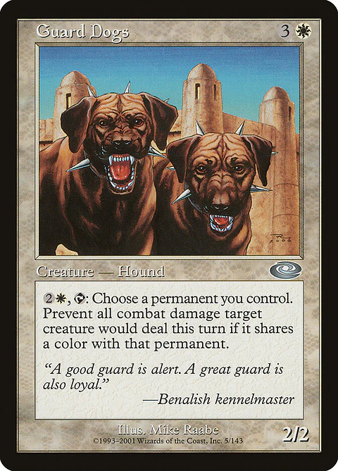 Guard Dogs (Retro Frame)