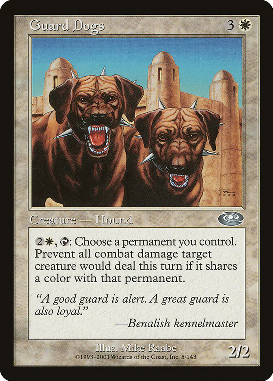 Guard Dogs (Retro Frame) 1