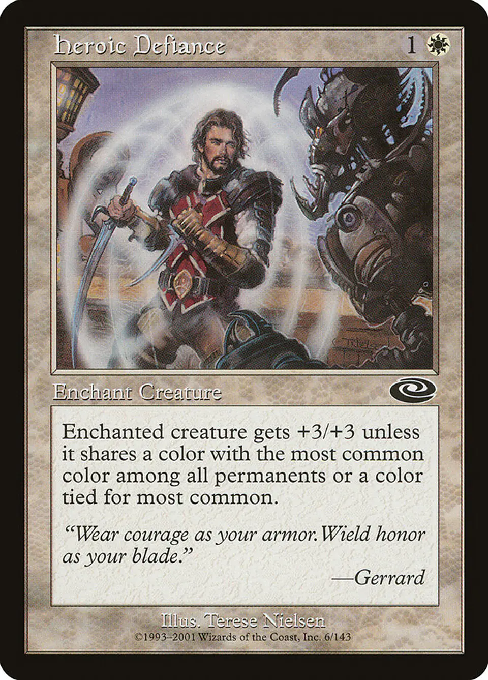 Heroic Defiance (Retro Frame) 1