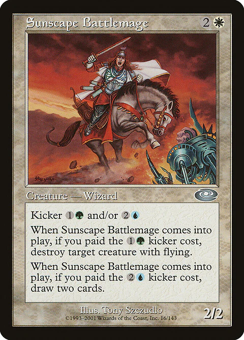 Sunscape Battlemage (Retro Frame)