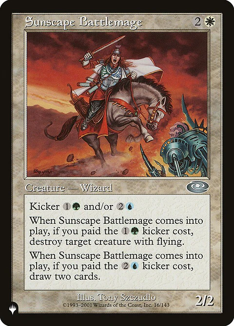 Sunscape Battlemage (The List)
