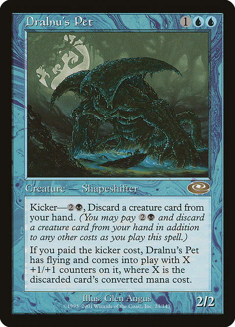 Dralnu's Pet (Retro Frame)
