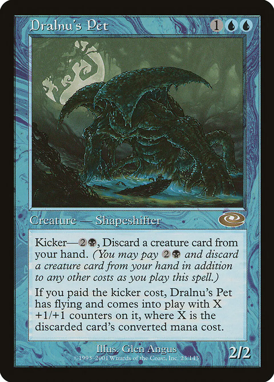 Dralnu's Pet (Retro Frame) 1