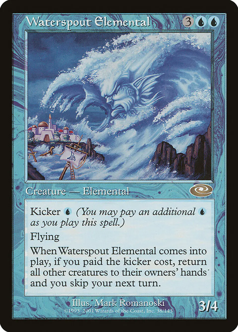 Waterspout Elemental (Retro Frame) 1