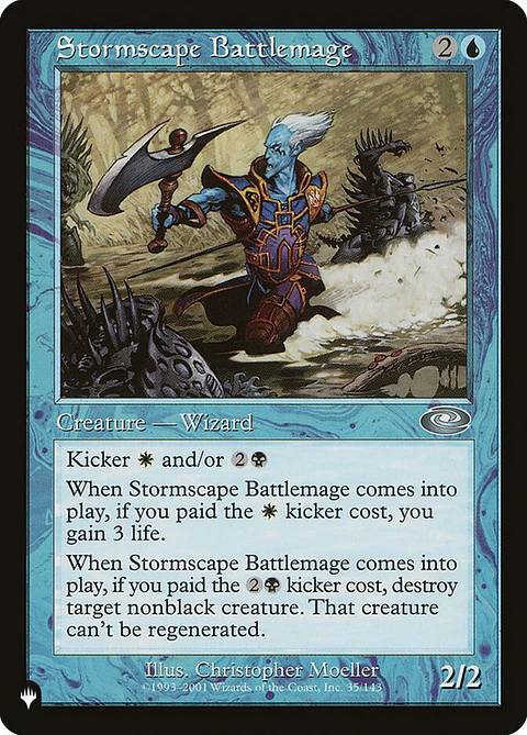 Stormscape Battlemage (The List)