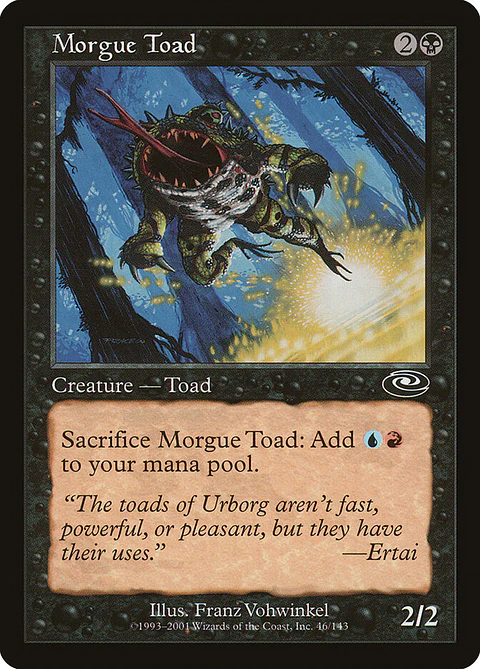 Morgue Toad (Retro Frame)