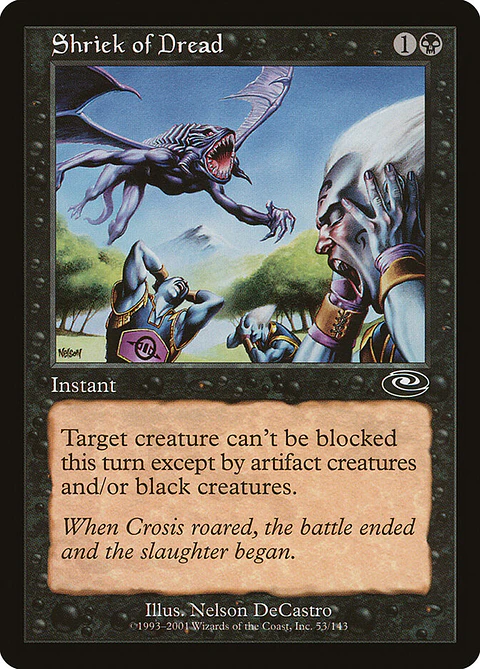 Shriek of Dread (Retro Frame)