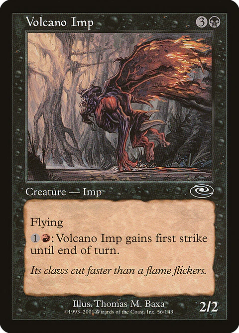 Volcano Imp (Retro Frame)