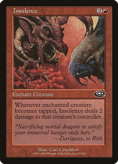 Insolence (Retro Frame)