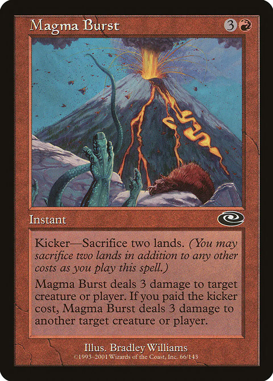 Magma Burst (Retro Frame) 1