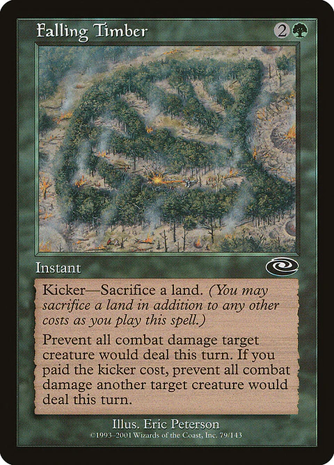 Falling Timber (Retro Frame)