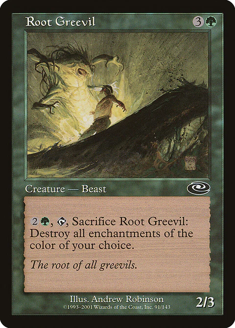 Root Greevil (Retro Frame)