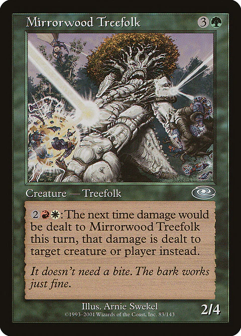Mirrorwood Treefolk (Retro Frame)