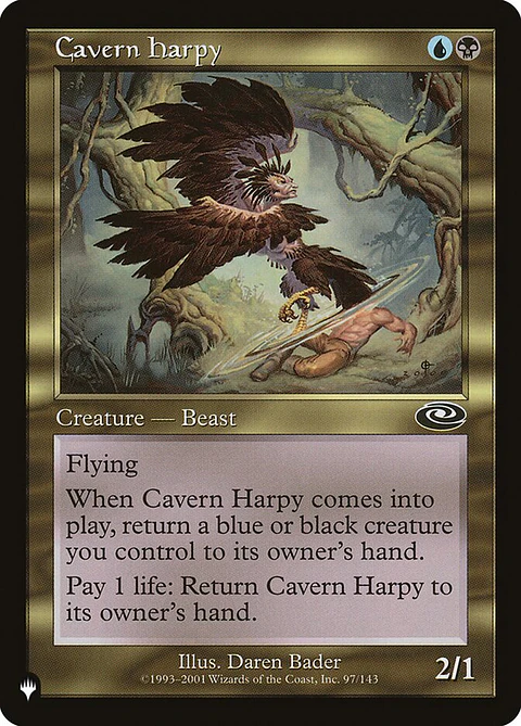 Cavern Harpy (The List)