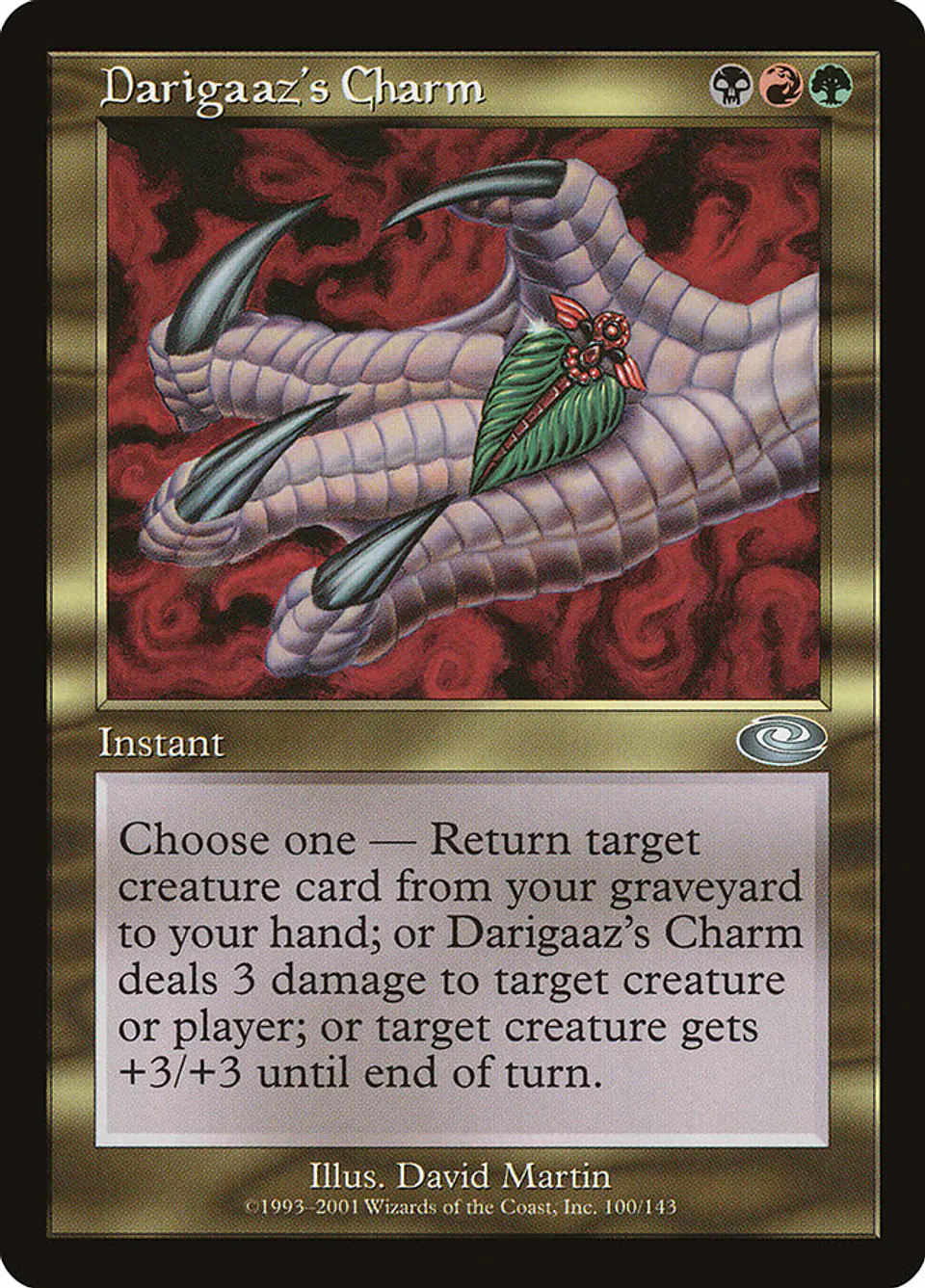 Darigaaz's Charm (Retro Frame) 1