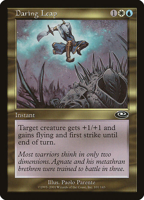 Daring Leap (Retro Frame)