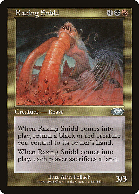 Razing Snidd (Retro Frame)