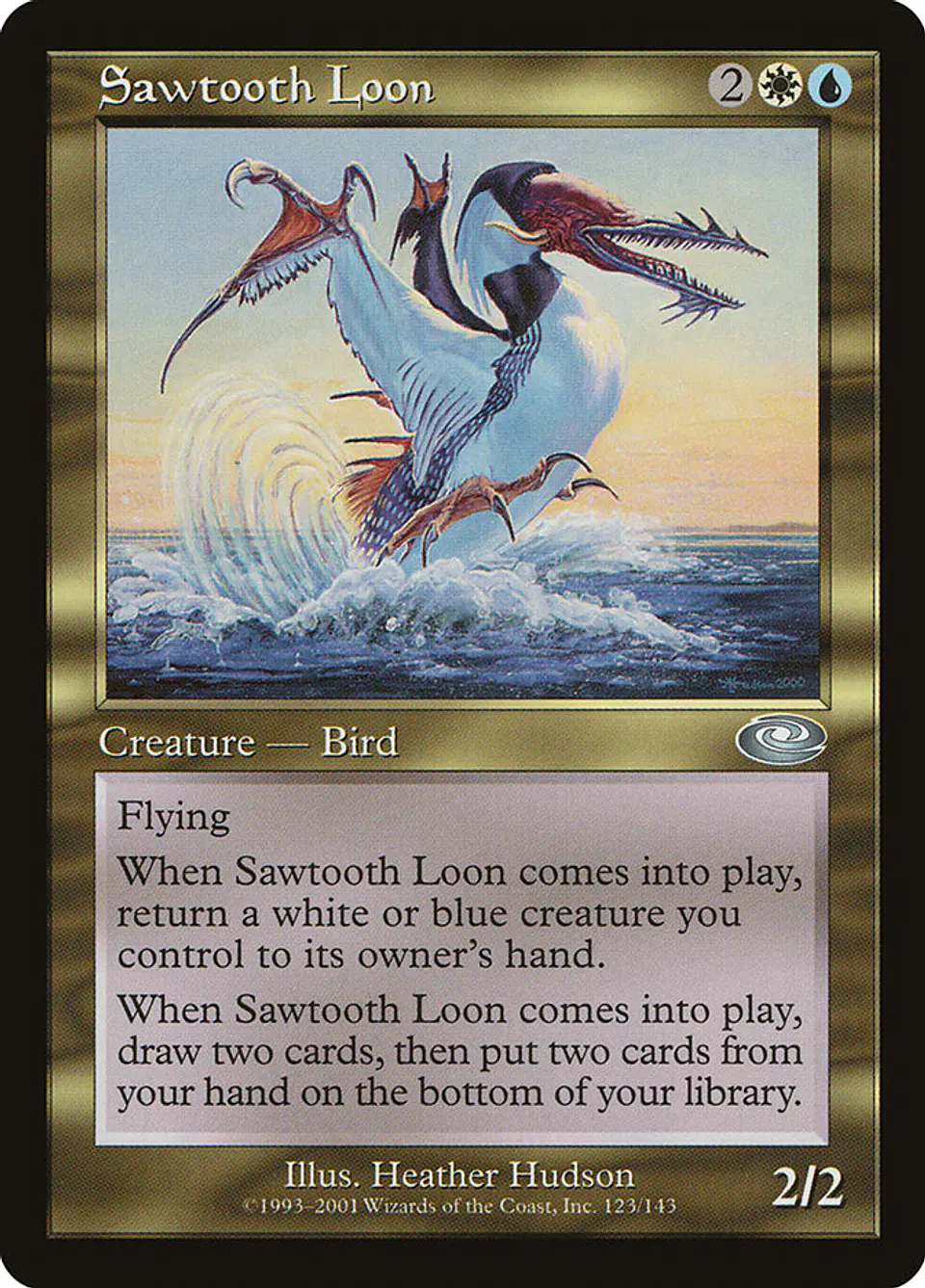 Sawtooth Loon (Retro Frame) 1