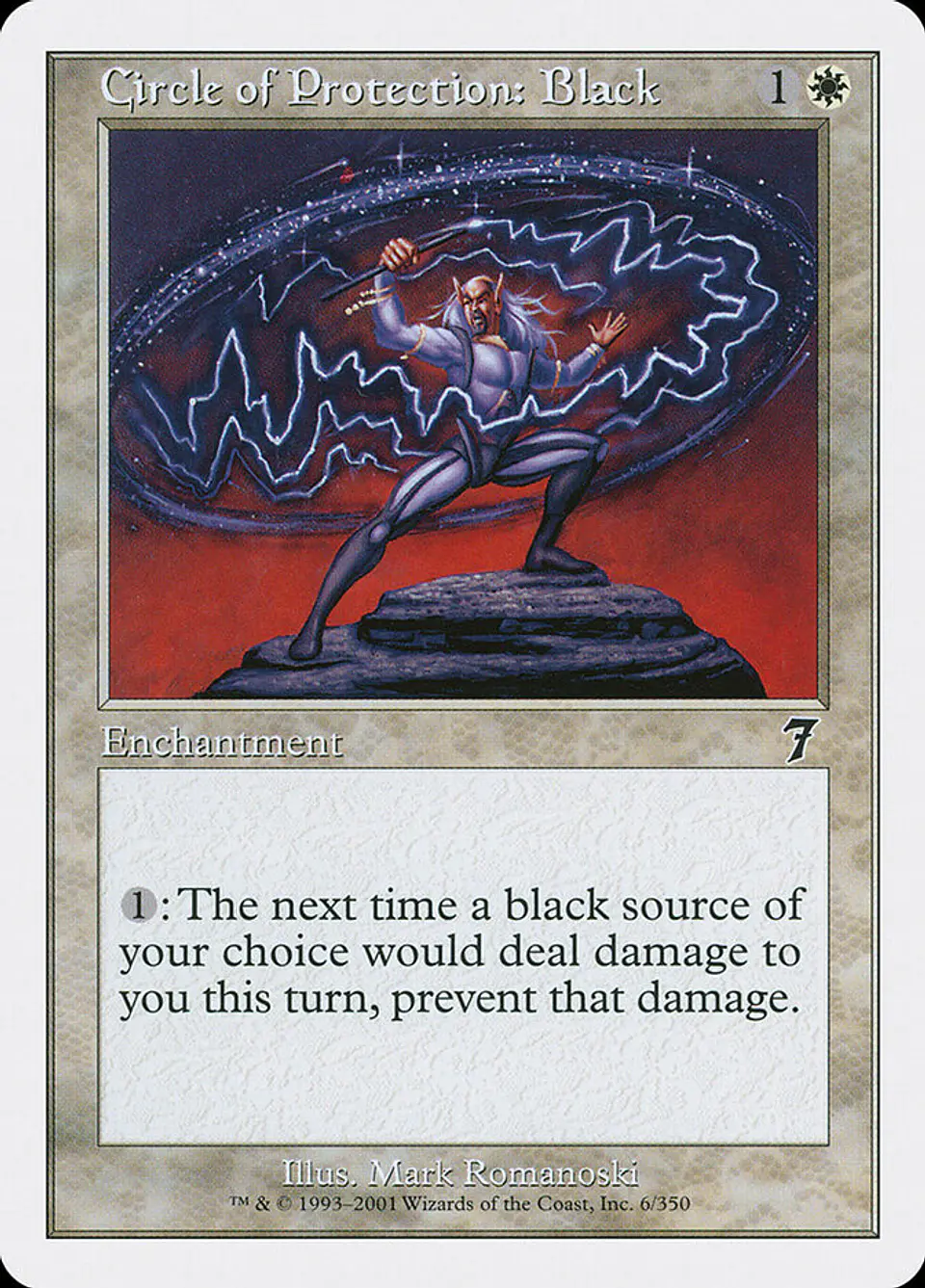 Circle of Protection: Black (Retro Frame) 1