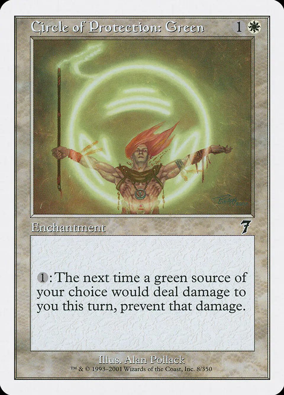 Circle of Protection: Green (Retro Frame) 1