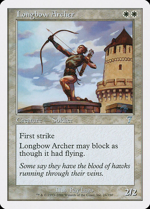 Longbow Archer (Retro Frame)