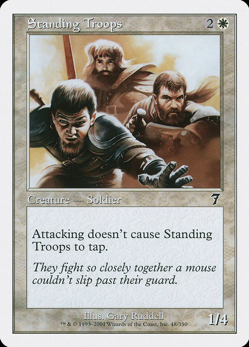 Standing Troops (Retro Frame) 1