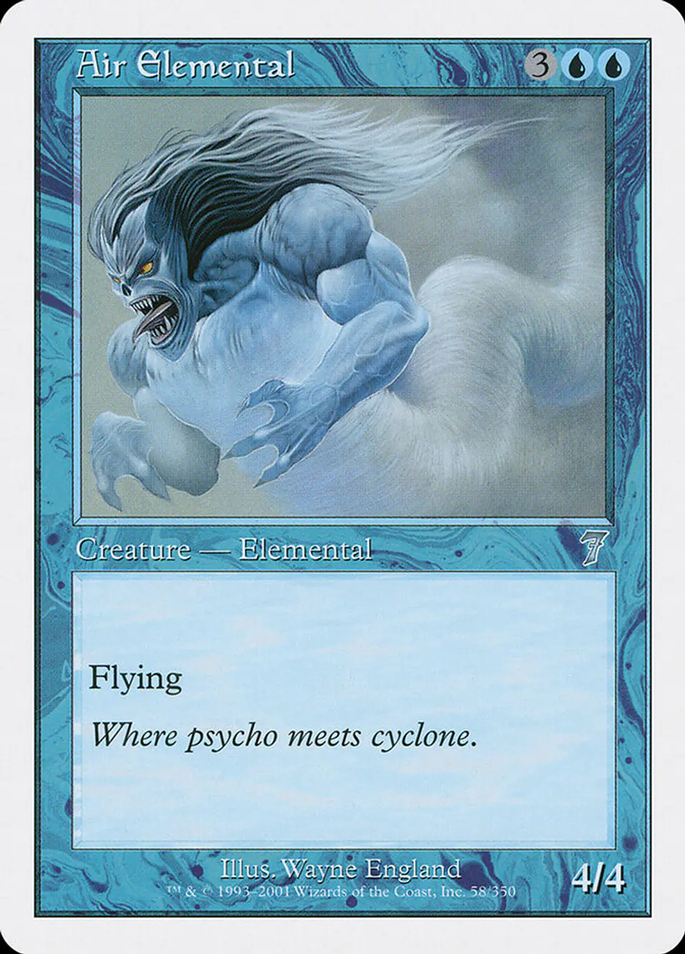 Air Elemental (Retro Frame) 1